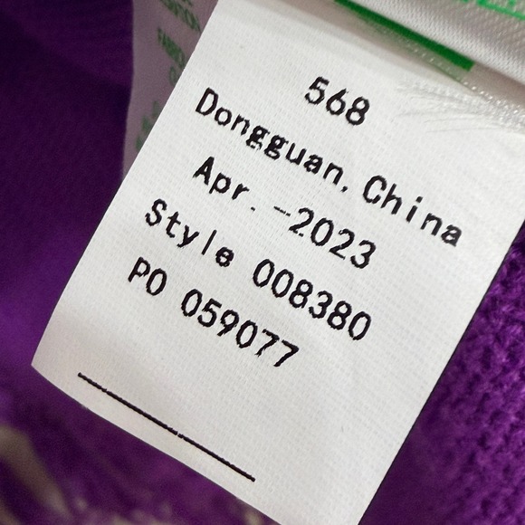 Lilly Pulitzer Tatum Cardigan Marbled Ombre Orchid Oasis Purple Pink Size XXL - Picture 8 of 12